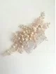 Luxury Bridal Hair Comb with Swarovski Crystals and Pearls - Kiss of Tenderness Luxury Bridal Hair Comb with Swarovski Crystals and Pearls - Kiss of Tenderness