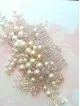 Luxury Bridal Hair Comb with Swarovski Crystals and Pearls - Kiss of Tenderness Luxury Bridal Hair Comb with Swarovski Crystals and Pearls - Kiss of Tenderness