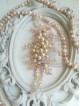 Luxury Bridal Hair Comb with Swarovski Crystals and Pearls - Kiss of Tenderness Luxury Bridal Hair Comb with Swarovski Crystals and Pearls - Kiss of Tenderness