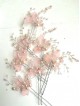Romantic Floral Pink Wedding Hair Pins set of 3 - Sakura Blossom Romantic Floral Pink Wedding Hair Pins set of 3 - Sakura Blossom
