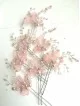 Romantic Floral Pink Wedding Hair Pins set of 3 - Sakura Blossom