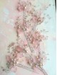 Romantic Floral Pink Wedding Hair Pins set of 3 - Sakura Blossom Romantic Floral Pink Wedding Hair Pins set of 3 - Sakura Blossom