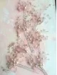 Romantic Floral Pink Wedding Hair Pins set of 3 - Sakura Blossom